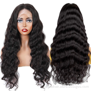 13x4 Transparent Lace Wig Human Hair Lace Front.Human Hair Wigs For Black Women.100% Brazilian Virgin Human Hair Lace Front Wig